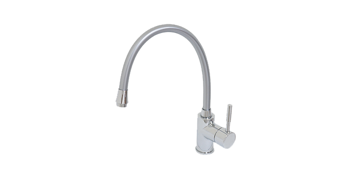 Bendable Single Hole Single Control Kitchen Faucet-KF-277