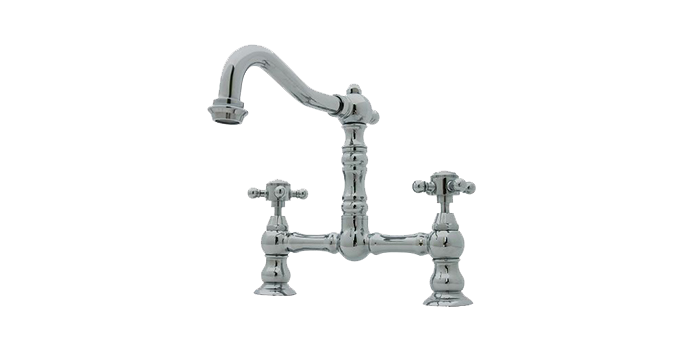 Deck Mount Bridge Kitchen Faucet-KF-008