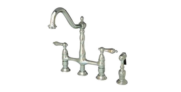 Deck Moun Bridge Kitchen Faucet-KF-013