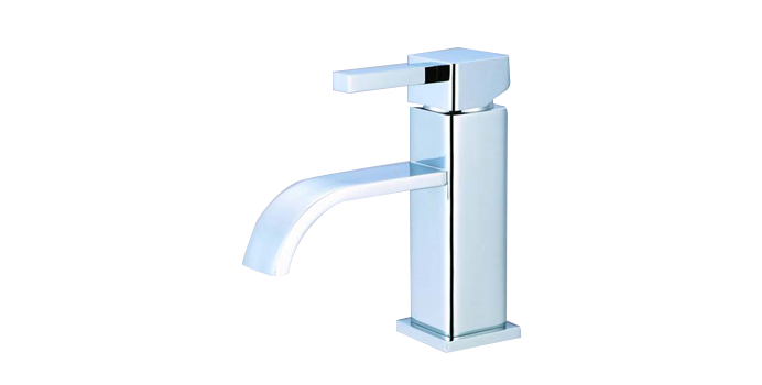 Single Hole Single Control Cubic Lavatory Faucet-LF-130