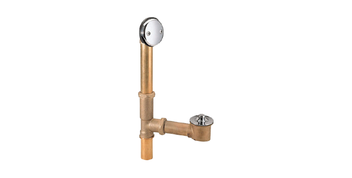 Concealed Lift and Turn Bathtub Drain and Overflow-BW-A03