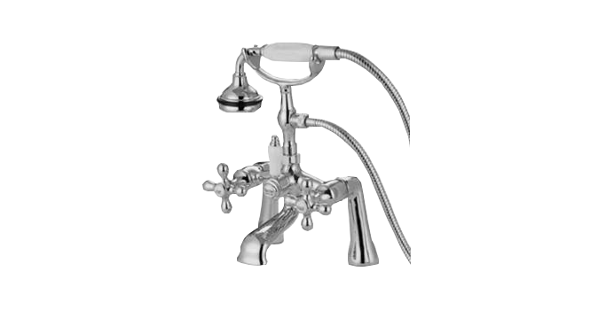 Deck Mount Telephone Tub & Shower Faucet-TF-010
