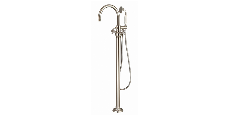 Freestanding Gooseneck Tub & Shower Faucet-FS-043