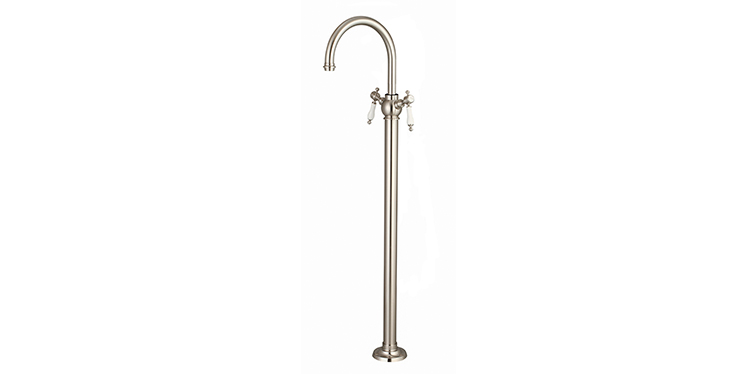 Freestanding Gooseneck Tub Filler-FS-F44