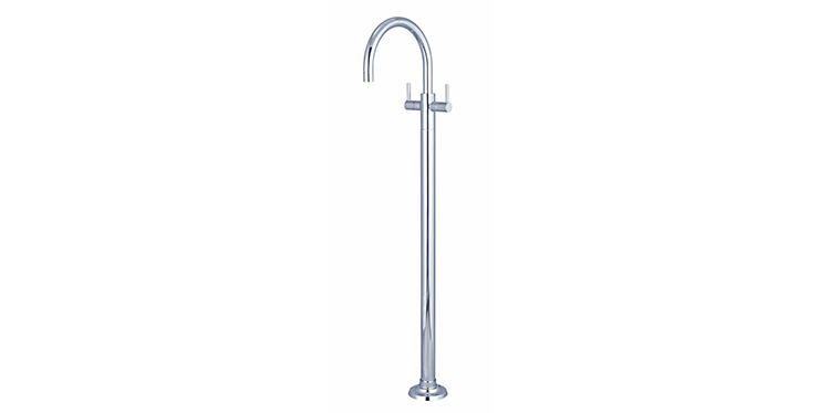 Freestanding Gooseneck Tub Filler-FS-F60