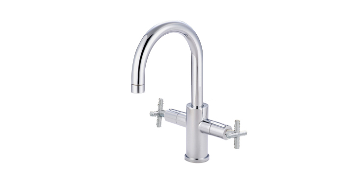 Single Hole Dual Handle Lavatory Faucet-LF-059