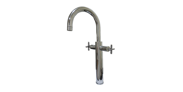 Single Hole Dual Handle Vessel Lavatory Faucet-LF-V59