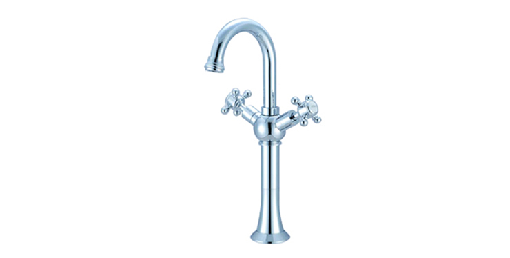 Single Hole Dual Handle Vessel Lavatory Faucet-LF-V43