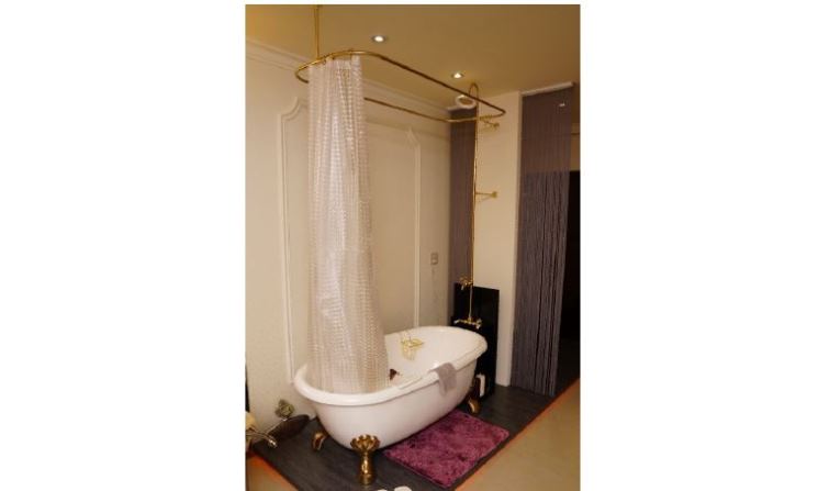 Clawfoot Tub & Shower Enclosure Set-TF-T01