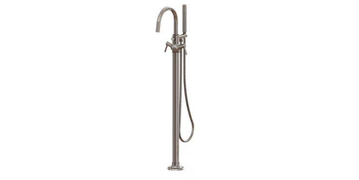 Freestanding Gooseneck Tub Shower Faucet-FS-046