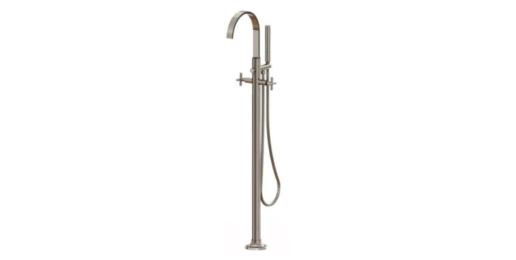 Freestanding Gooseneck Tub Shower Faucet-FS-051