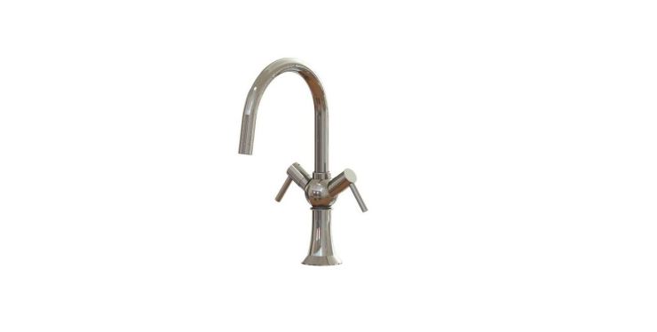 Single Hole Dual Handle Lavatory Faucet-LF-046