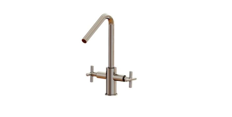 Single Hole Dual Handle Lavatory Faucet-LF-049