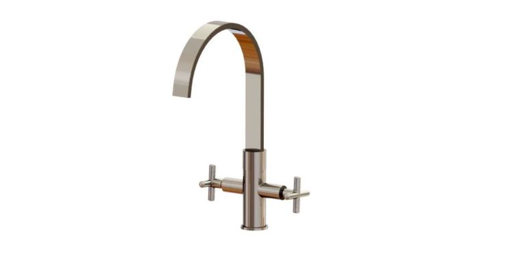 Single Hole Dual Handle Lavatory Faucet-LF-051