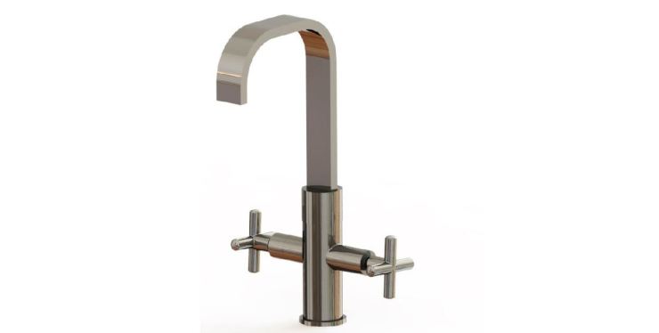 Single Hole Dual Handle Lavatory Faucet-LF-053