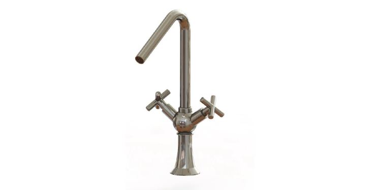 Single Hole Dual Handle Lavatory Faucet-LF-063