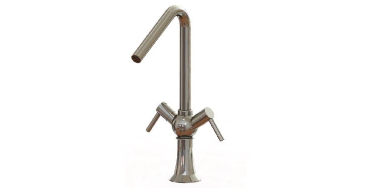 Single Hole Dual Handle Lavatory Faucet-LF-064