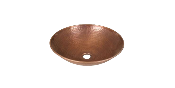 Round Copper Vessel Sink-KB-B28