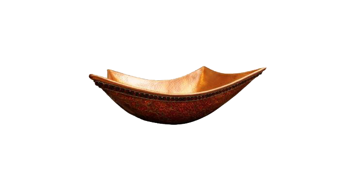 Mosaic Square Copper Vessel Sink-KB-B27-M