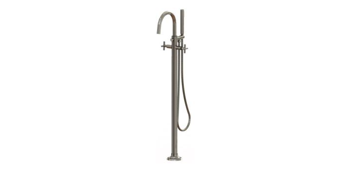 Freestanding Gooseneck Tub & Shower Faucet, FS-059