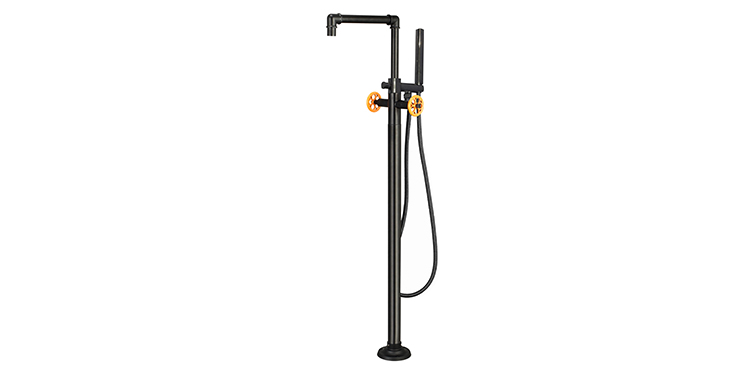 Freestanding Dual handle Tub & Shower Faucet, FS-098