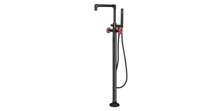 Freestanding Dual handle Tub & Shower Faucet, FS-099